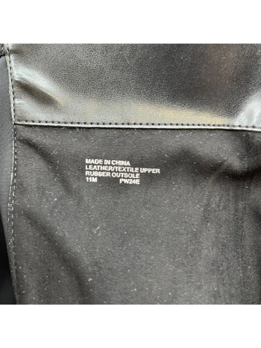 Michael Kors Ridley Over The Knee Boots Sz 11 Black Leather Lug Sole Round Toe